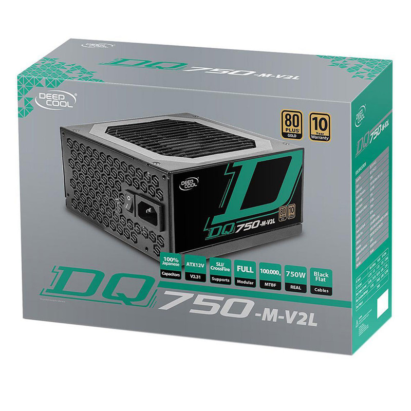 منبع تغذیه کامپیوتر دیپ کول مدل DQ750-M-V2L