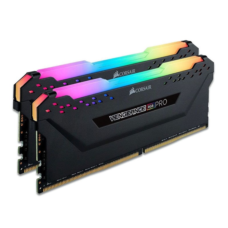 رم دسکتاپ DDR4 دو کاناله 3200 مگاهرتز کورسیر مدل VENGEANCE RGB PRO ظرفیت 32 گیگابایت